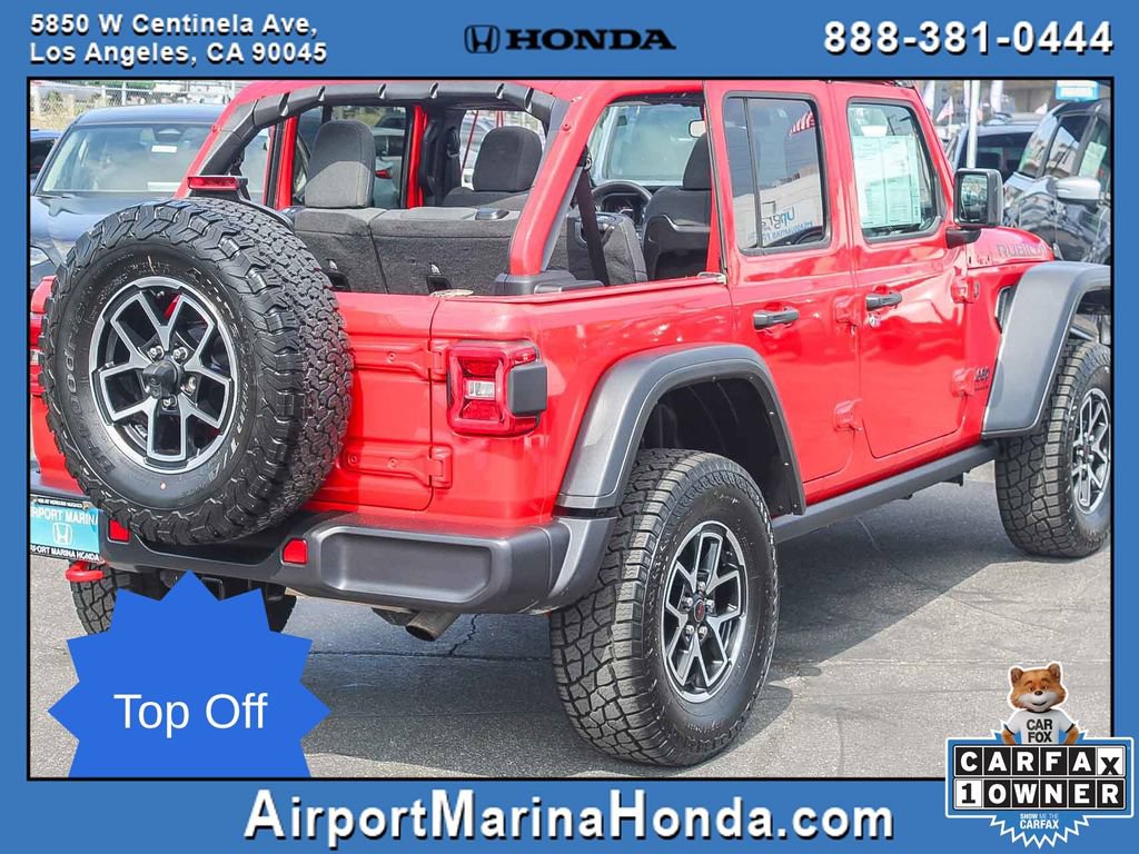 Used 2025 Jeep Wrangler Unlimited Rubicon AWD/4WD image 6