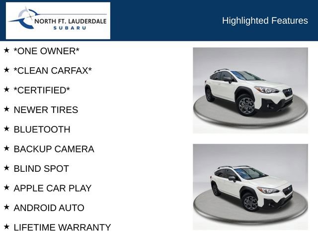 Certified 2023 Subaru Crosstrek 2.5i Sport image 9