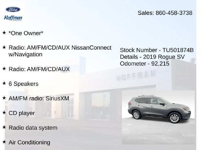 Used 2019 Nissan Rogue SV AWD/4WD image 5