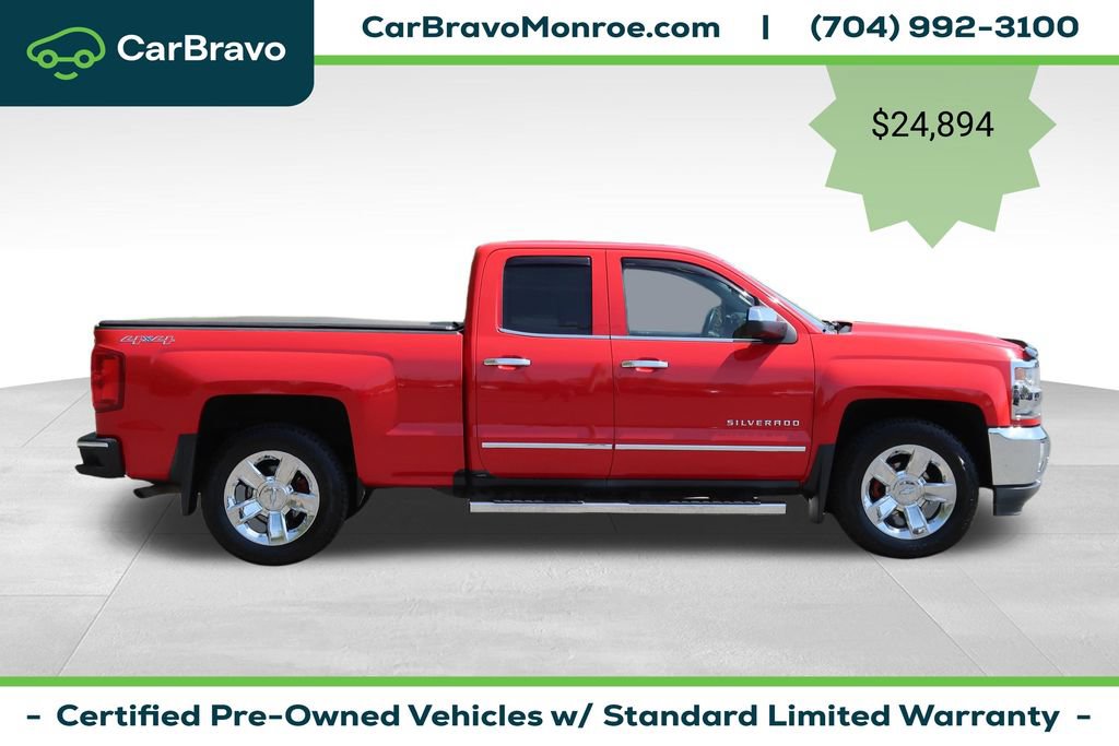 Certified 2016 Chevrolet Silverado 1500 LTZ w/ LTZ Plus Package AWD/4WD image 5