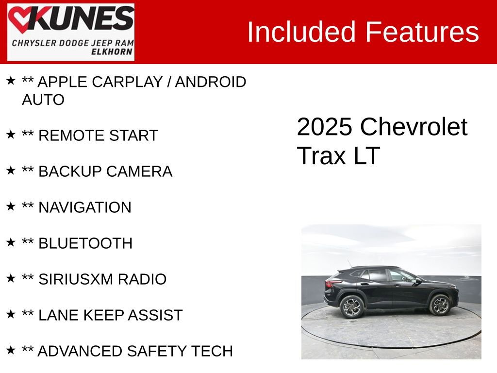 Used 2025 Chevrolet Trax LT image 3