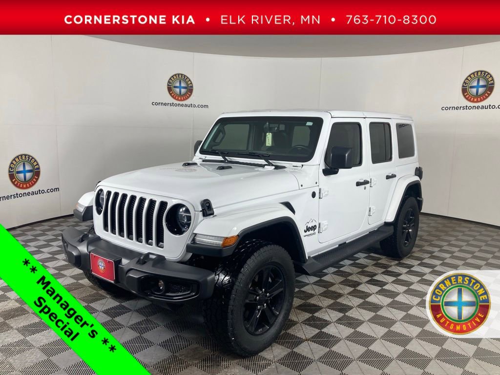 Used 2020 Jeep Wrangler Unlimited Sahara AWD/4WD image 1