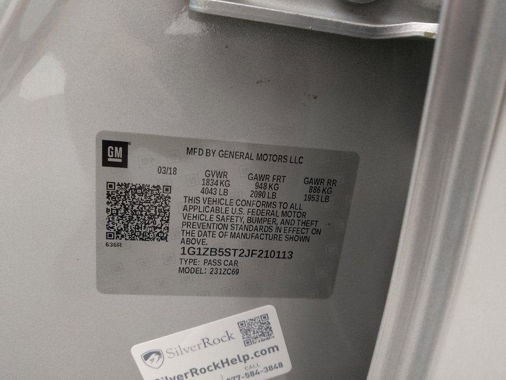 Used 2018 Chevrolet Malibu LS FWD image 33
