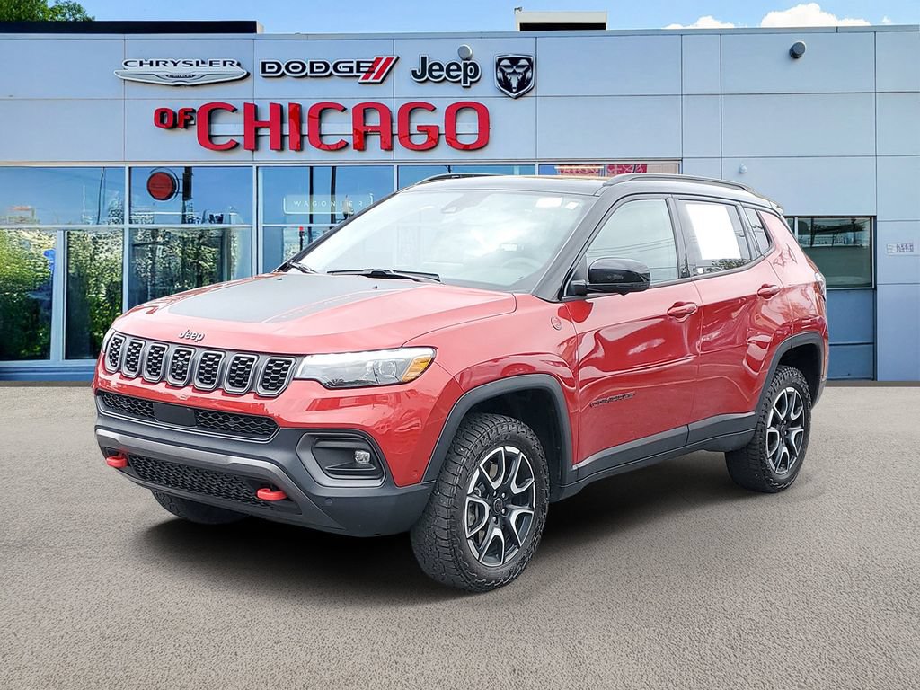Certified 2025 Jeep Compass Trailhawk w/ Trailhawk Elite Group AWD/4WD image 2