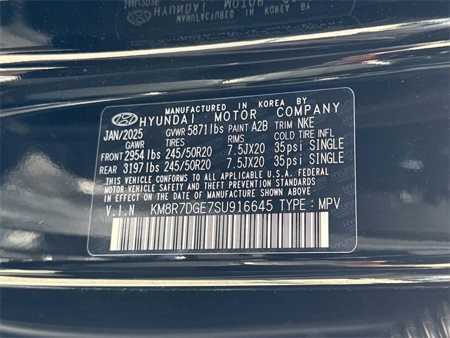 New 2025 Hyundai Palisade Calligraphy image 28