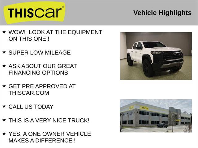 Used 2023 Chevrolet Colorado Trail Boss w/ Technology Package AWD/4WD image 9