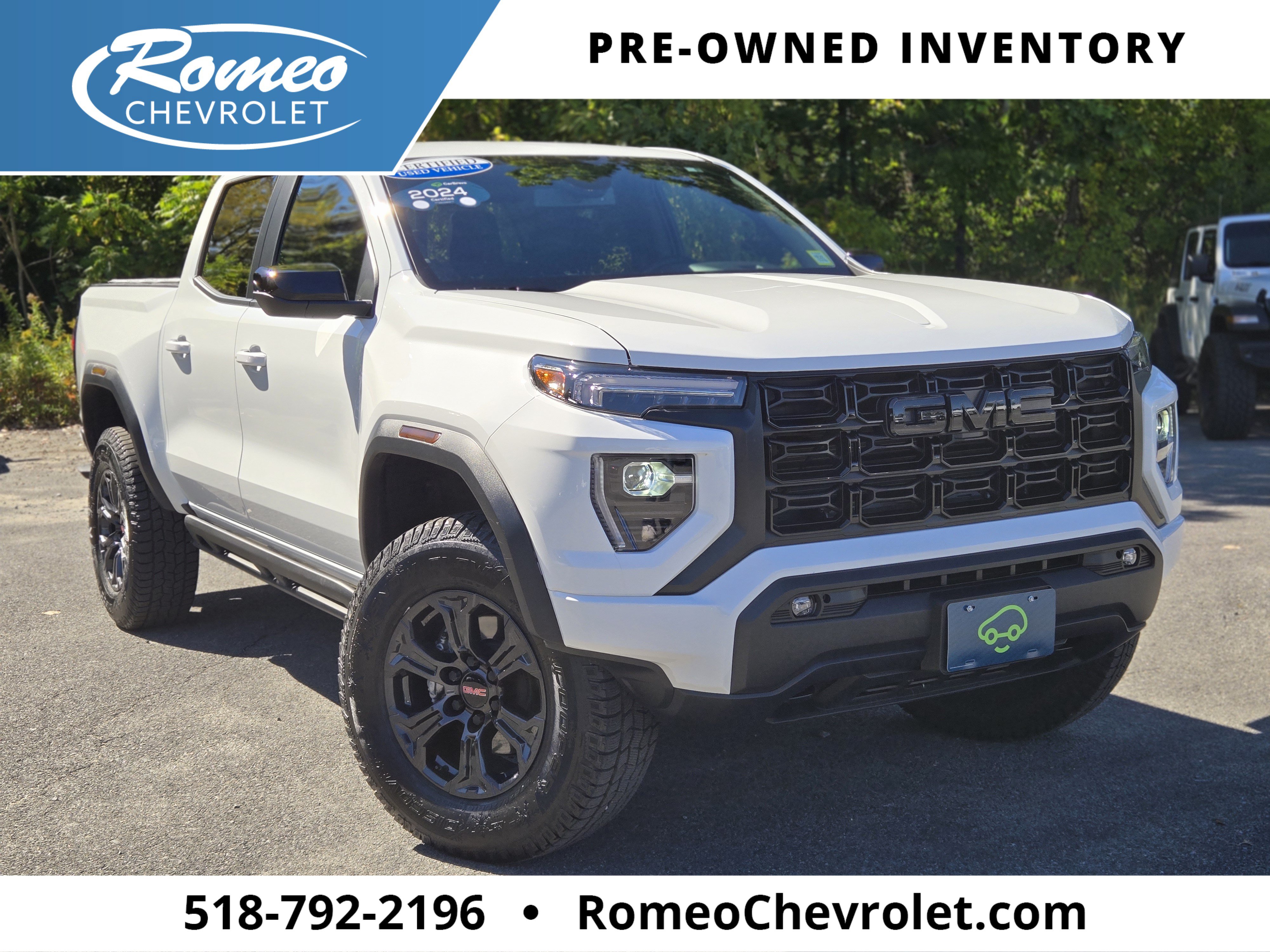Certified 2024 GMC Canyon Elevation w/ Convenience Package