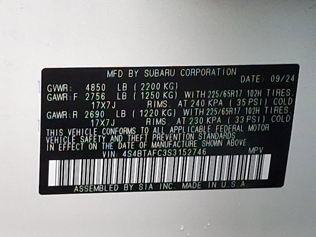 Certified 2025 Subaru Outback Premium image 29