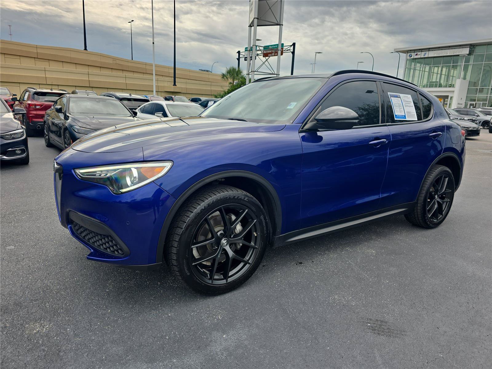 Used 2021 Alfa Romeo Stelvio Sprint w/ Nero Edizione RWD image 5