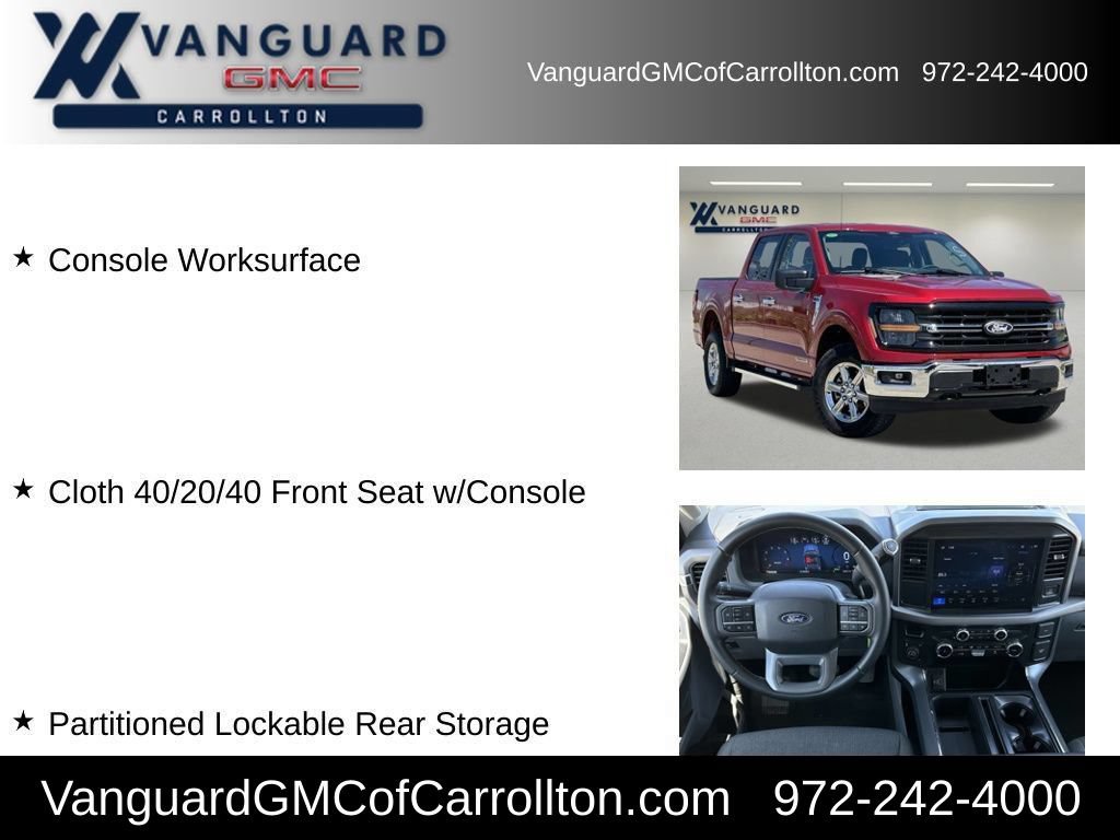 Used 2025 Ford F150 XLT w/ Equipment Group 301A Standard AWD/4WD image 16