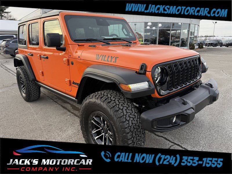 Used 2025 Jeep Wrangler Unlimited Sport image 1
