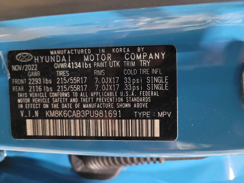 Used 2023 Hyundai Kona SEL w/ Cargo Package AWD/4WD image 33