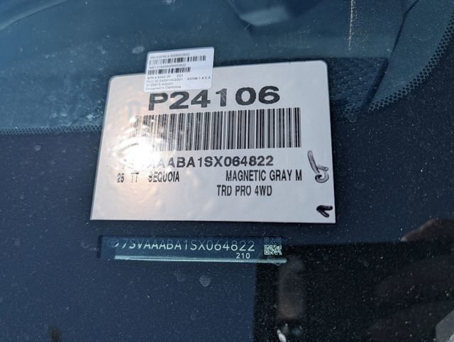 Certified 2025 Toyota Sequoia TRD Pro w/ Tow Technology Package AWD/4WD image 39