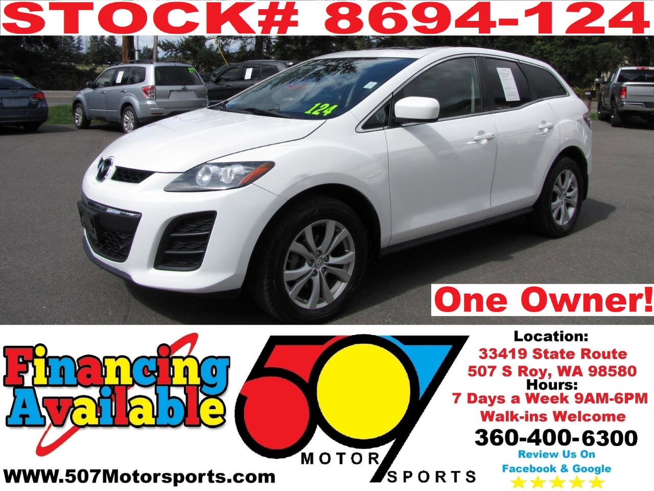 Used 2011 MAZDA CX-7 s Touring w/ Technology Pkg