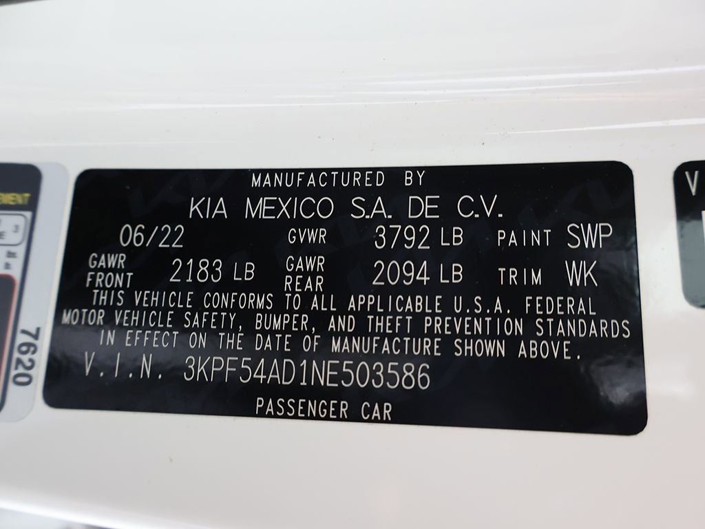 Used 2022 Kia Forte GT-Line w/ GT-Line Premium Package image 50