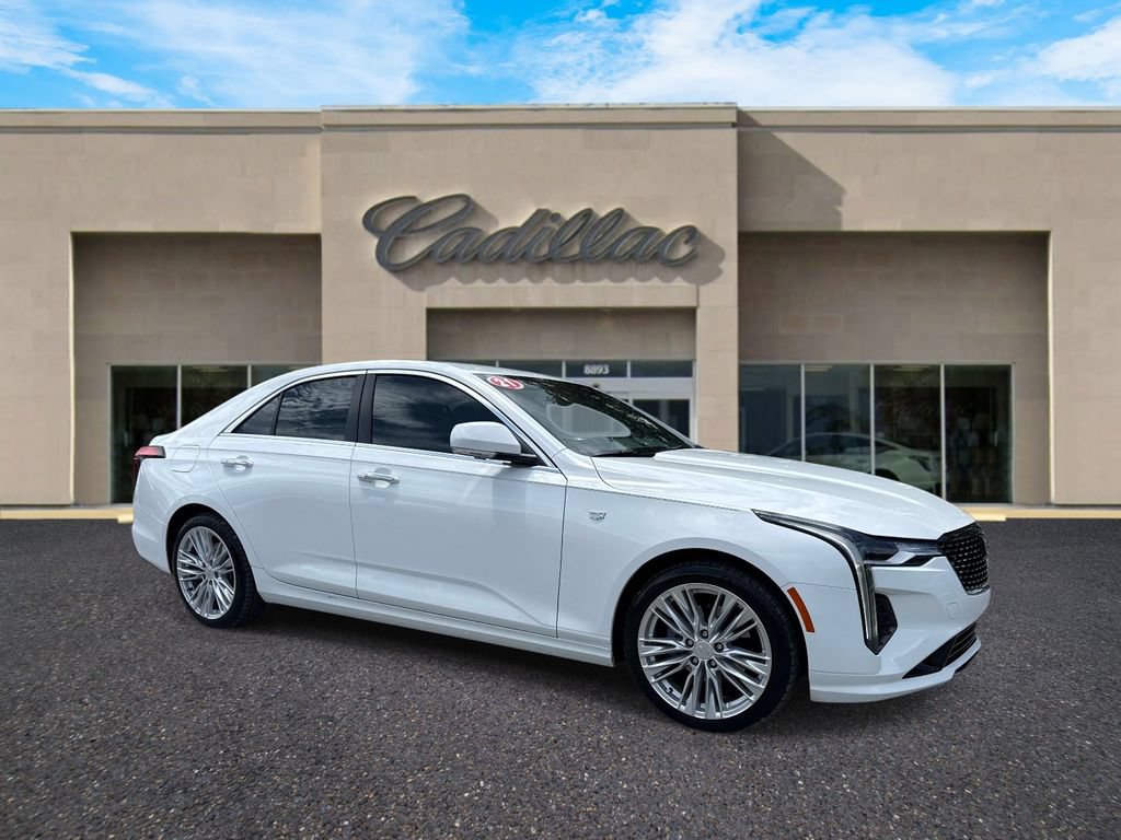 Certified 2021 Cadillac CT4 Premium Luxury w/ Climate Package RWD image 1