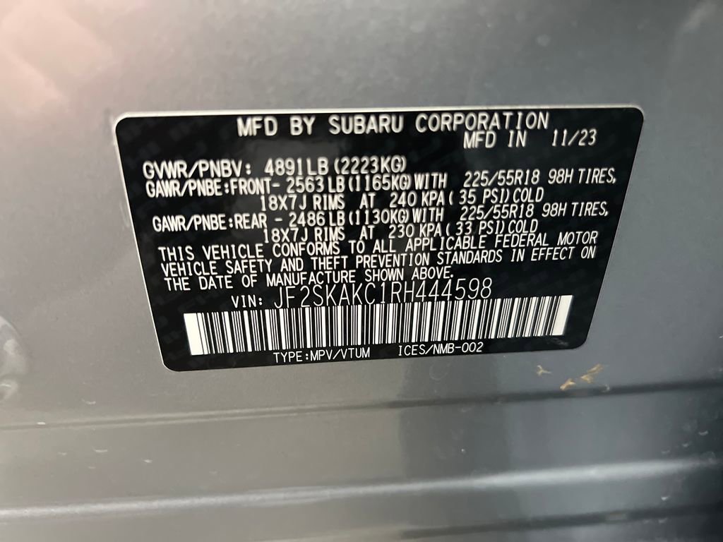 Used 2024 Subaru Forester Limited AWD/4WD image 33