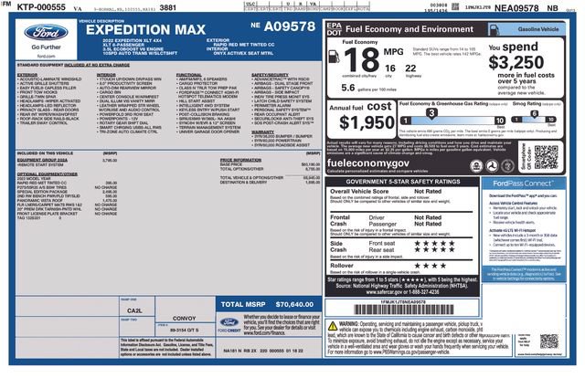 Used 2022 Ford Expedition Max XLT AWD/4WD image 15