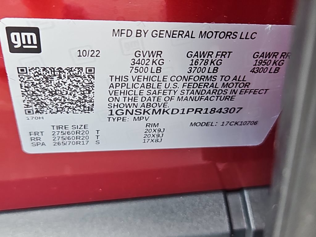 Used 2023 Chevrolet Tahoe LS w/ Driver Alert Package AWD/4WD image 9
