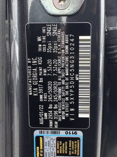 Used 2022 Kia Telluride SX w/ SX Prestige Package image 20