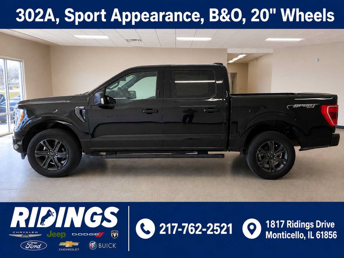 Used 2023 Ford F150 XLT w/ Equipment Group 302A High AWD/4WD image 1
