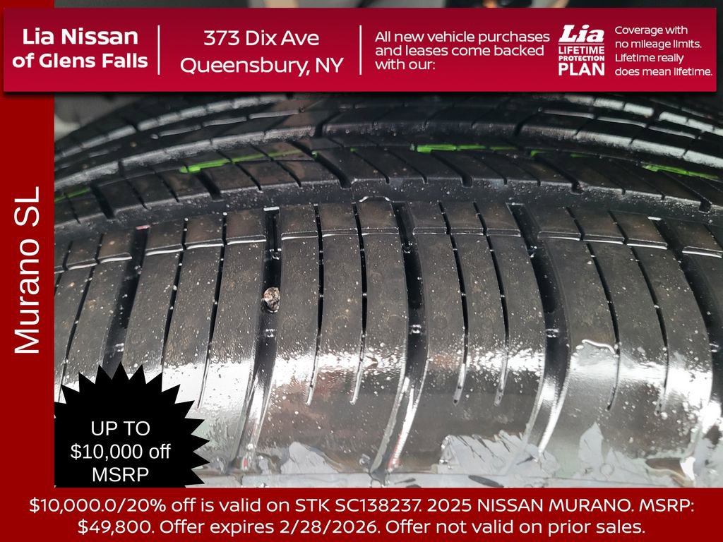 New 2025 Nissan Murano SL w/ Cargo Package image 11