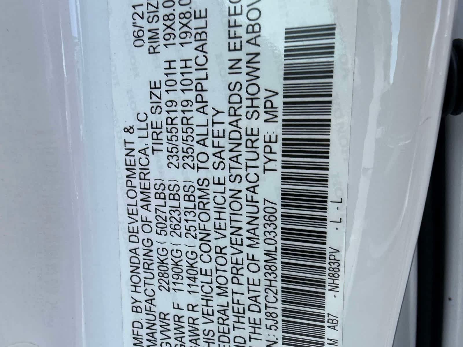 Certified 2021 Acura RDX AWD image 21