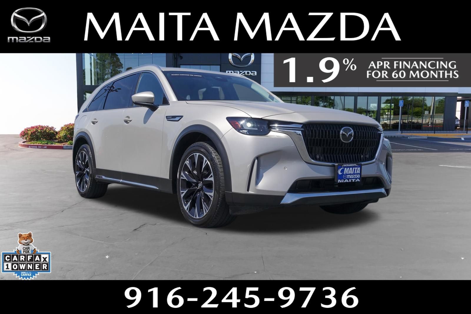 Certified 2024 MAZDA CX-90 Plug-In Hybrid w/ Premium Pkg AWD/4WD image 1
