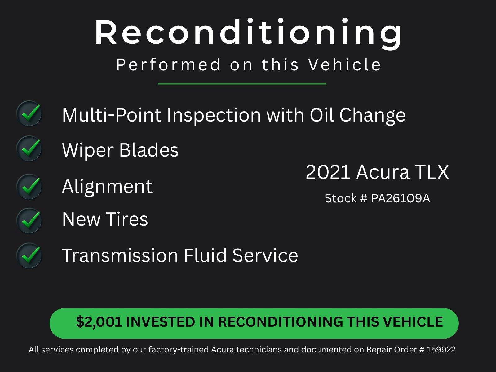Certified 2021 Acura TLX w/ A-SPEC Package FWD image 6