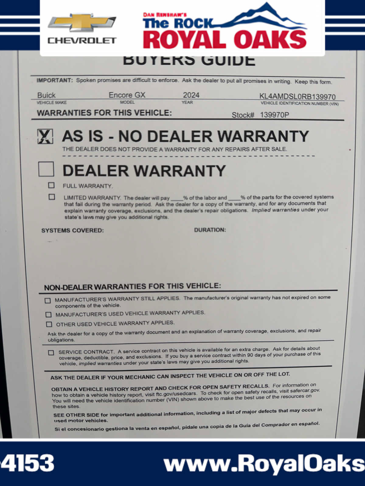 Used 2024 Buick Encore GX Sport Touring FWD image 31