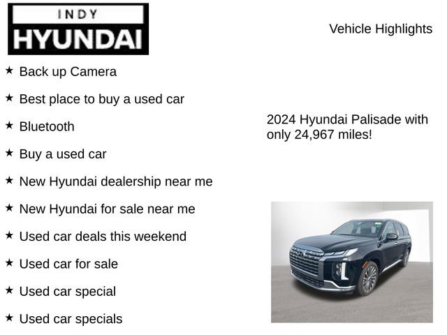 Used 2024 Hyundai Palisade Calligraphy AWD/4WD image 7