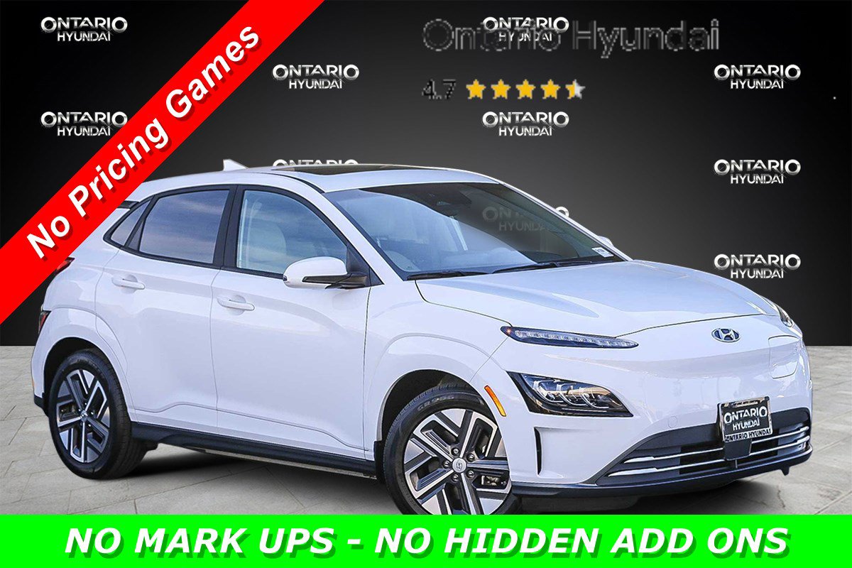 Certified 2022 Hyundai Kona Limited w/ Cargo Package