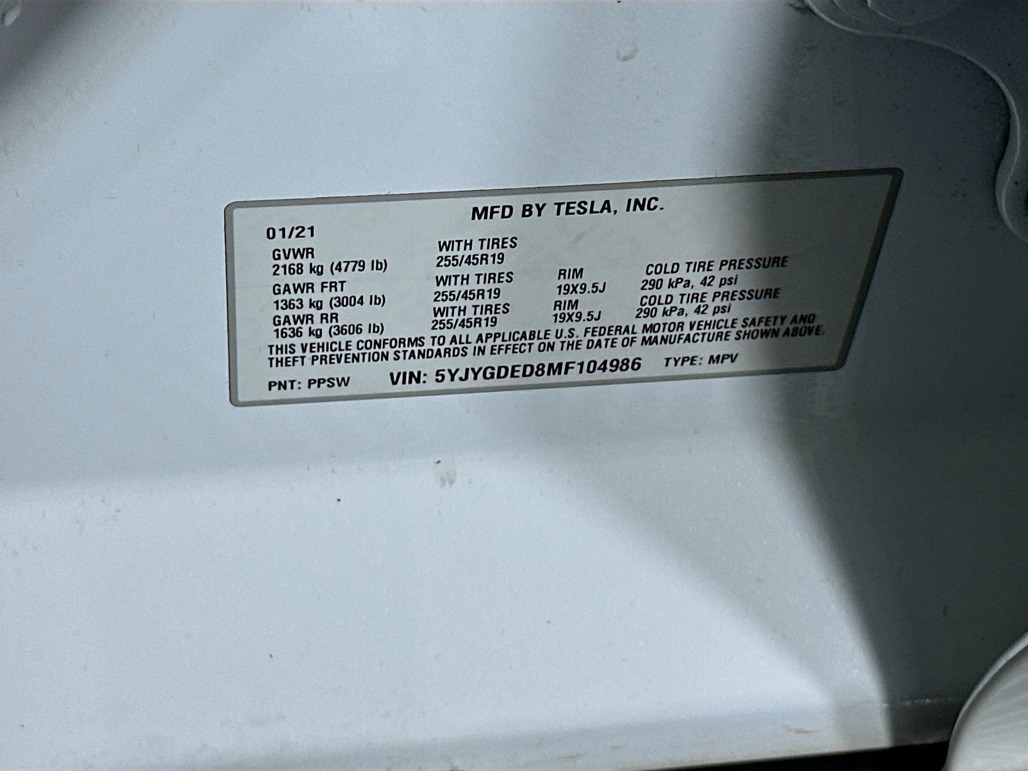 Used 2021 Tesla Model Y 2WD image 12