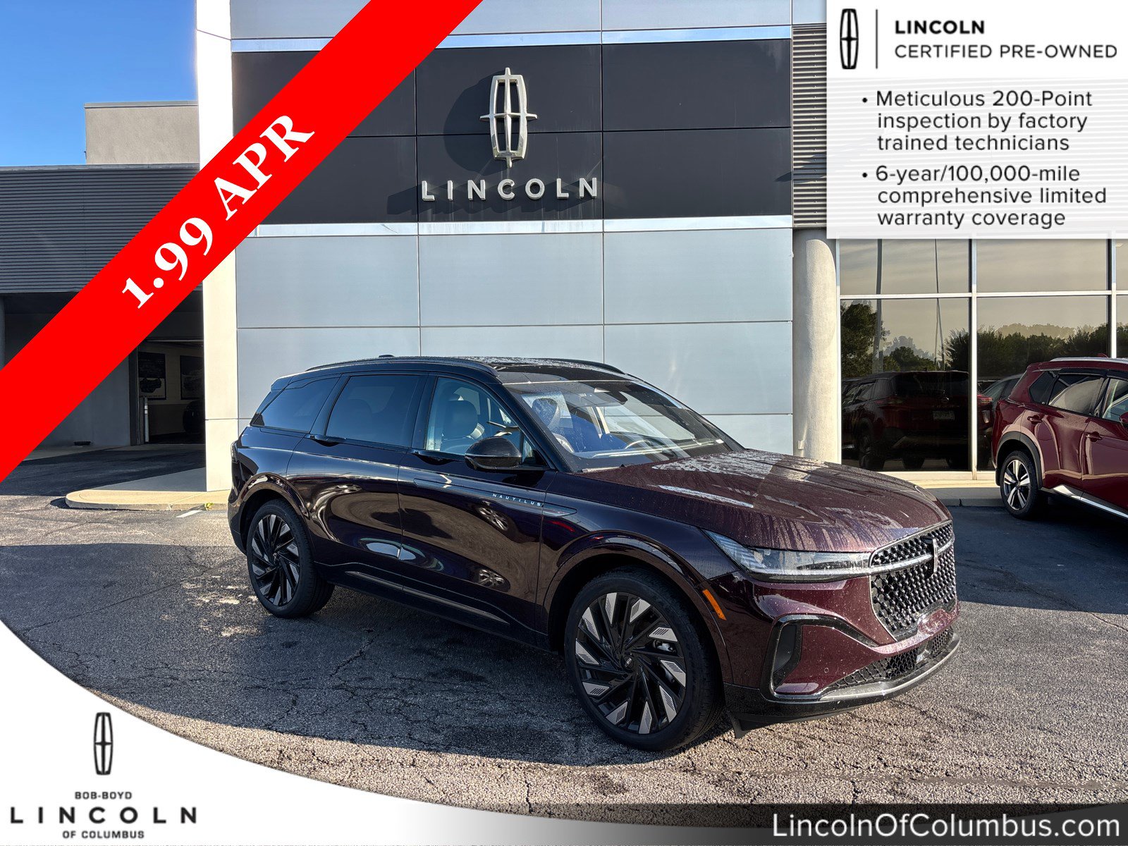 Certified 2024 Lincoln Nautilus Reserve w/ Equipment Group 202A