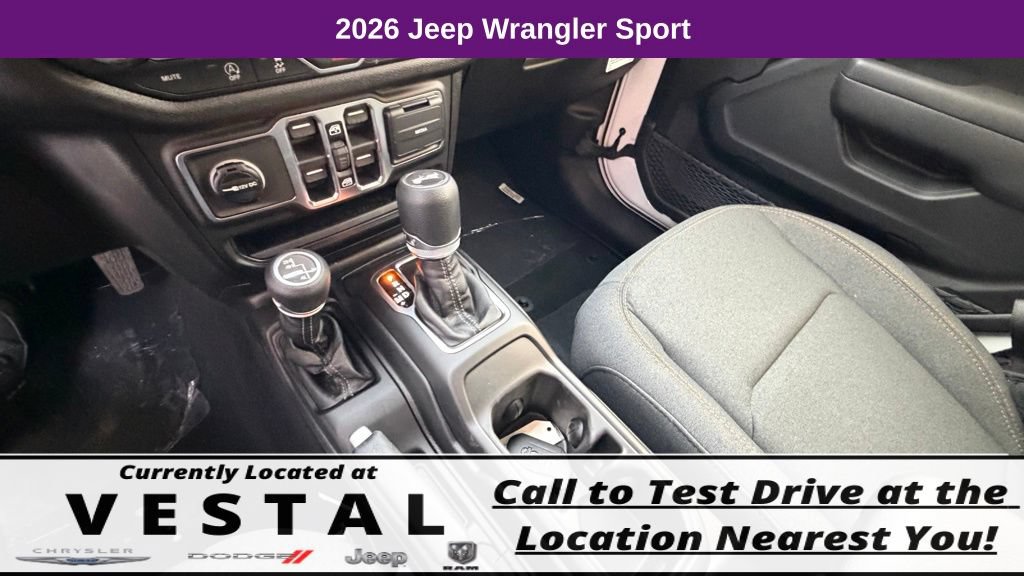New 2026 Jeep Wrangler Unlimited Sport AWD/4WD image 34