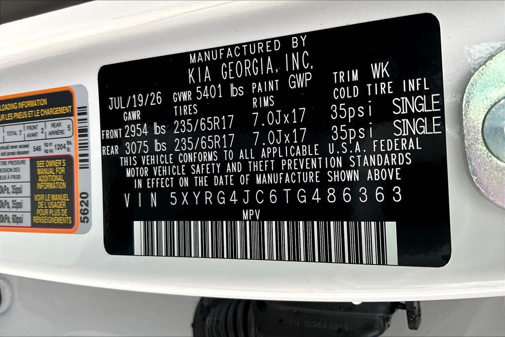 New 2026 Kia Sorento LX FWD image 8