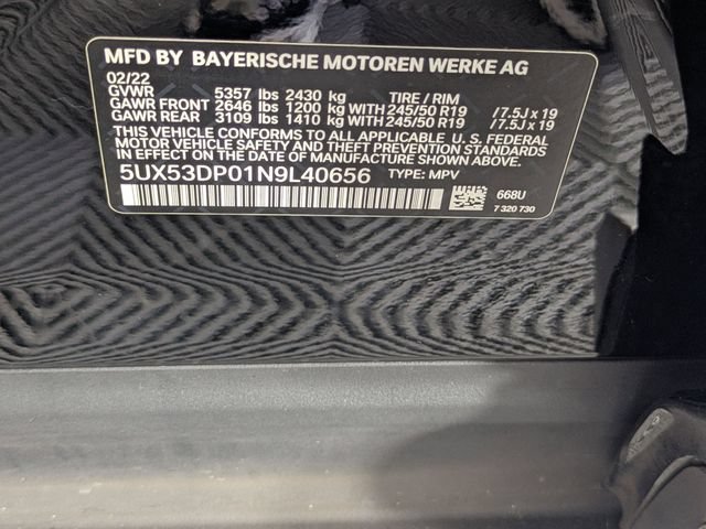 Used 2022 BMW X3 xDrive30i AWD/4WD image 40