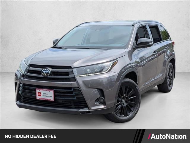 Used 2019 Toyota Highlander SE w/ Nightshade Edition AWD/4WD image 1