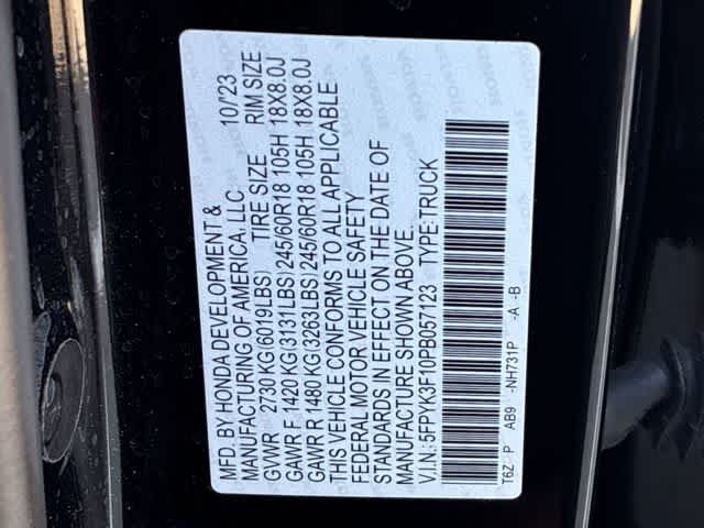 Used 2023 Honda Ridgeline Sport image 38