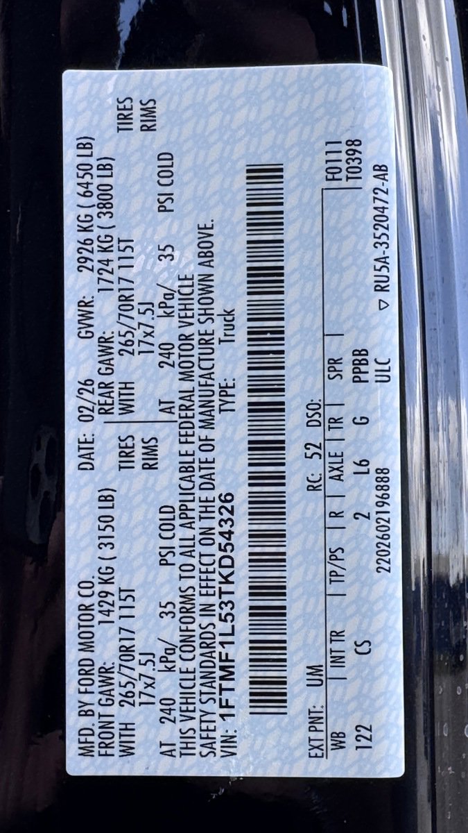 New 2026 Ford F150 XL image 13