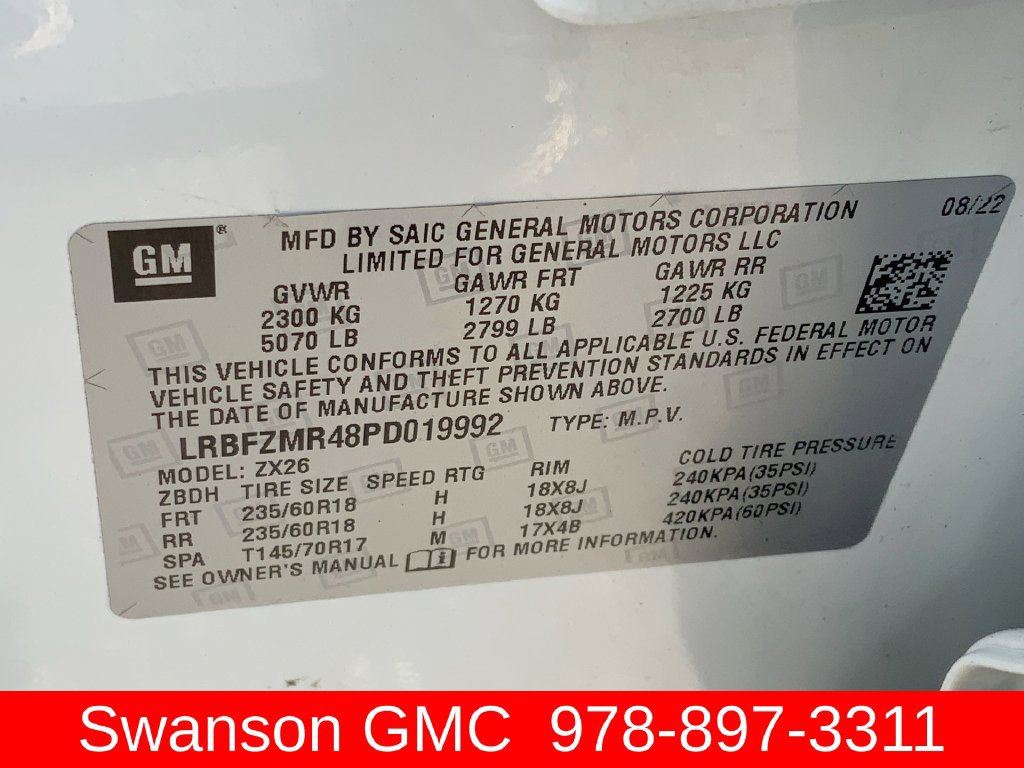 Certified 2023 Buick Envision Preferred w/ Premium Seat Package AWD/4WD image 34