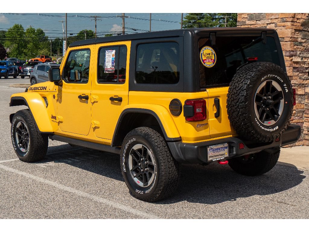Used 2021 Jeep Wrangler Unlimited Rubicon w/ Dual Top Group AWD/4WD image 3