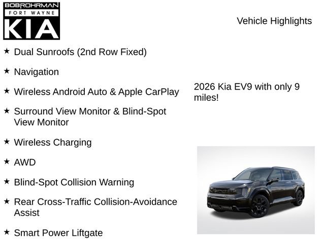 New 2026 Kia EV9 Land AWD/4WD image 7