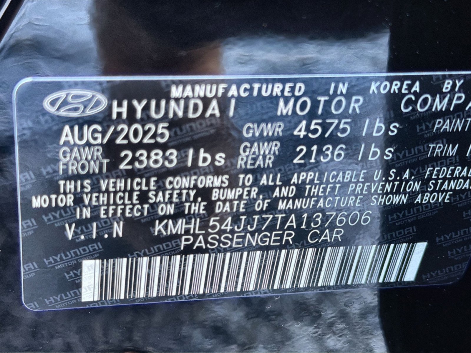 New 2026 Hyundai Sonata Limited image 29