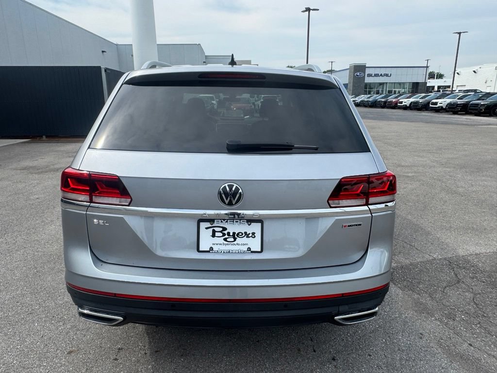 Used 2021 Volkswagen Atlas SEL AWD/4WD image 4