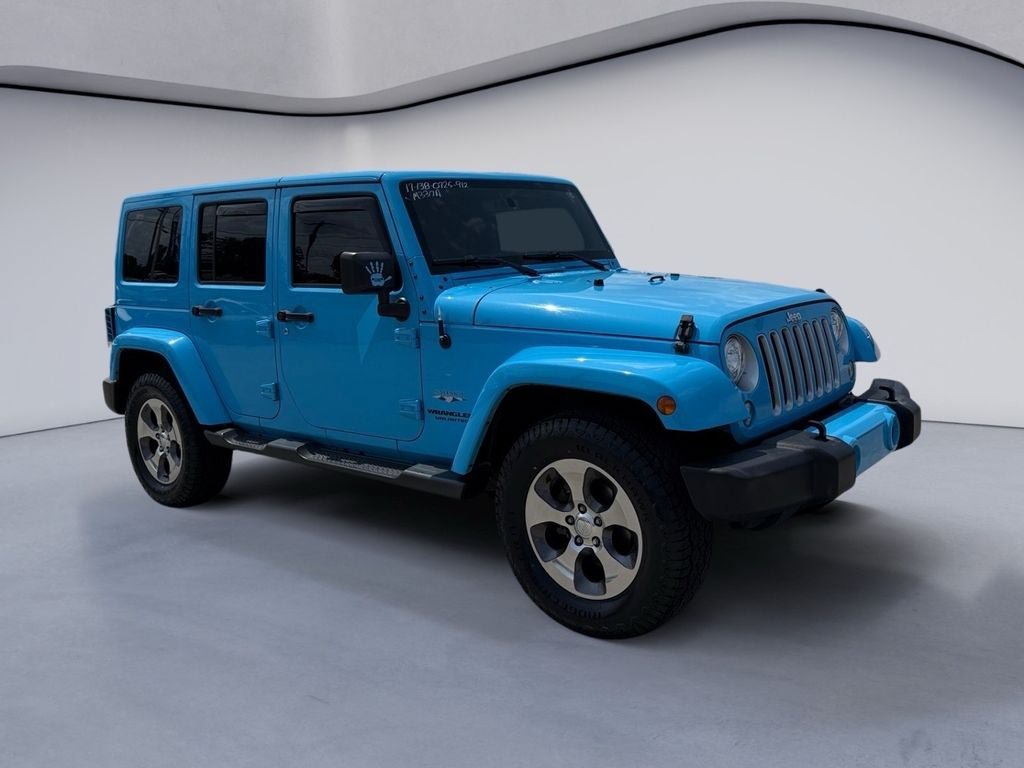 Used 2017 Jeep Wrangler Unlimited Sahara w/ Max Tow Package AWD/4WD image 7
