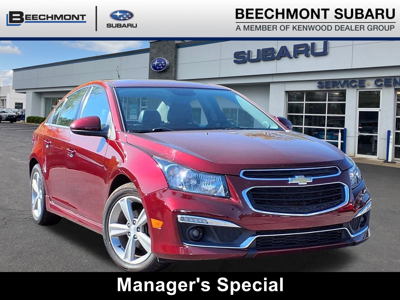 Used 2016 Chevrolet Cruze LT w/ Sun, Sound and Sport Package