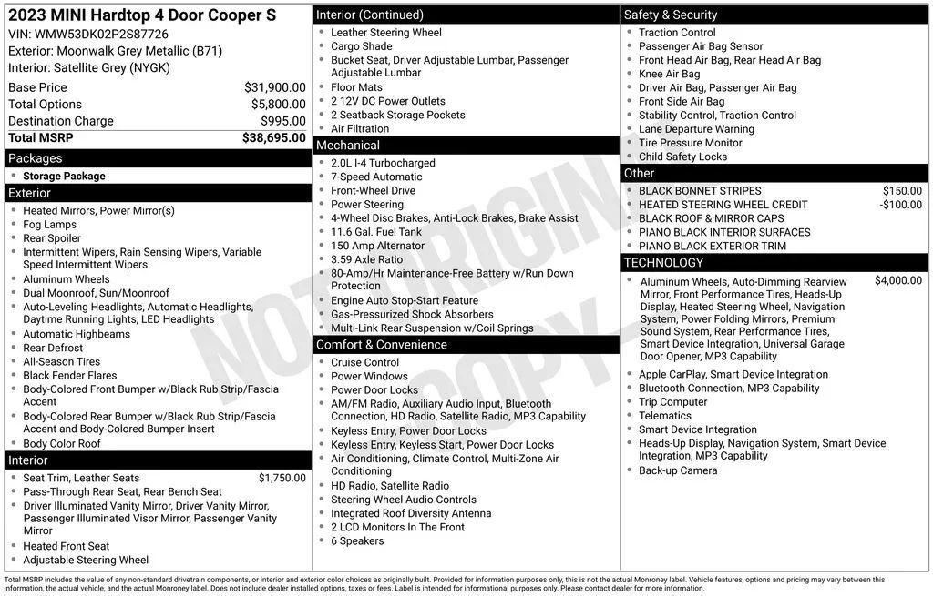 Used 2023 MINI Cooper S image 26