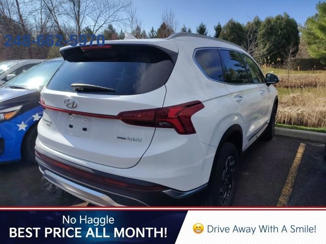 Used 2021 Hyundai Santa Fe Blue image 4