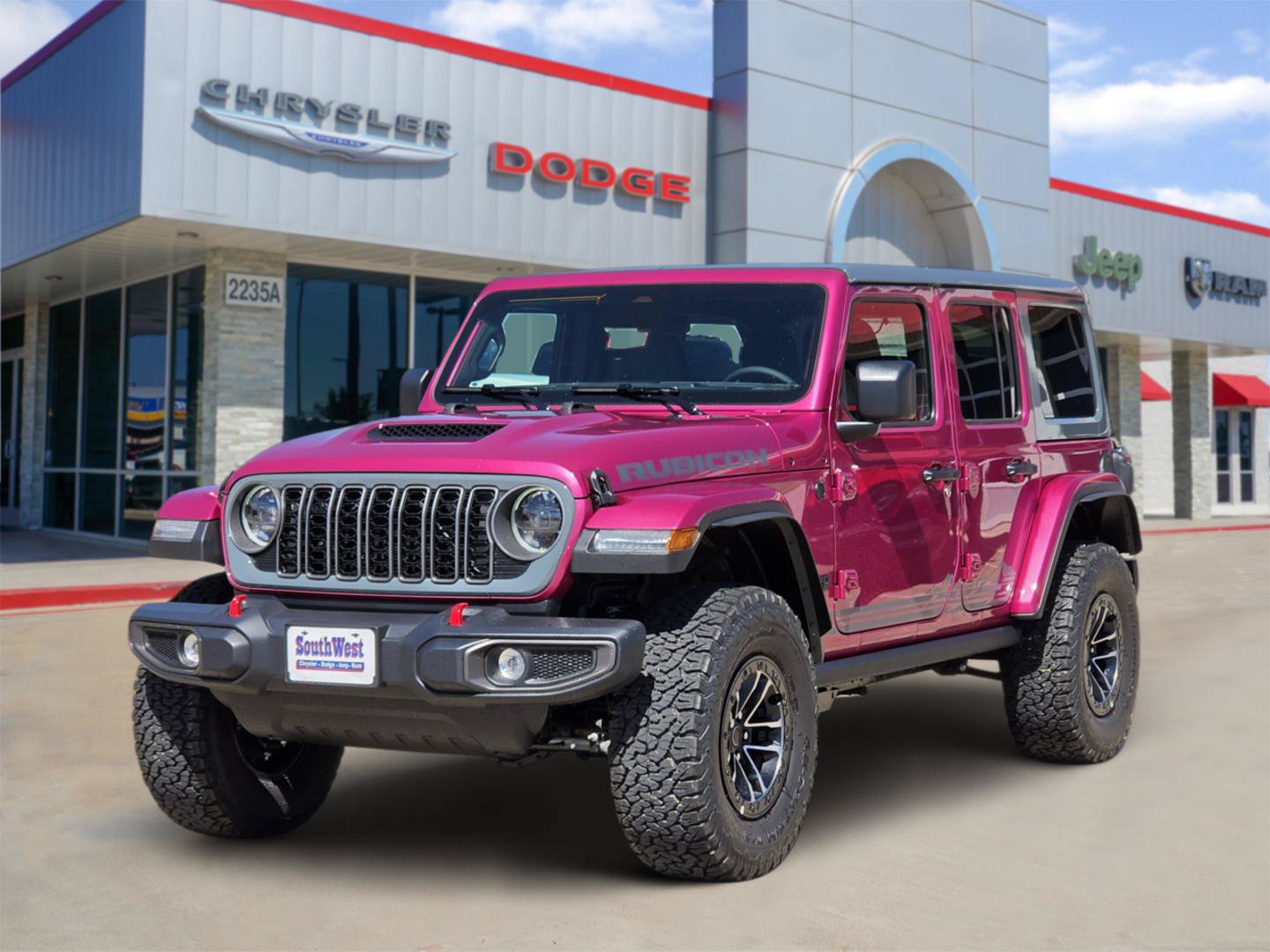 New 2026 Jeep Wrangler Unlimited Rubicon w/ Rockslide Package AWD/4WD image 2